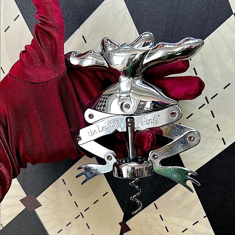 Vintage Silver Corkscrew – "The Leaping Frog"
