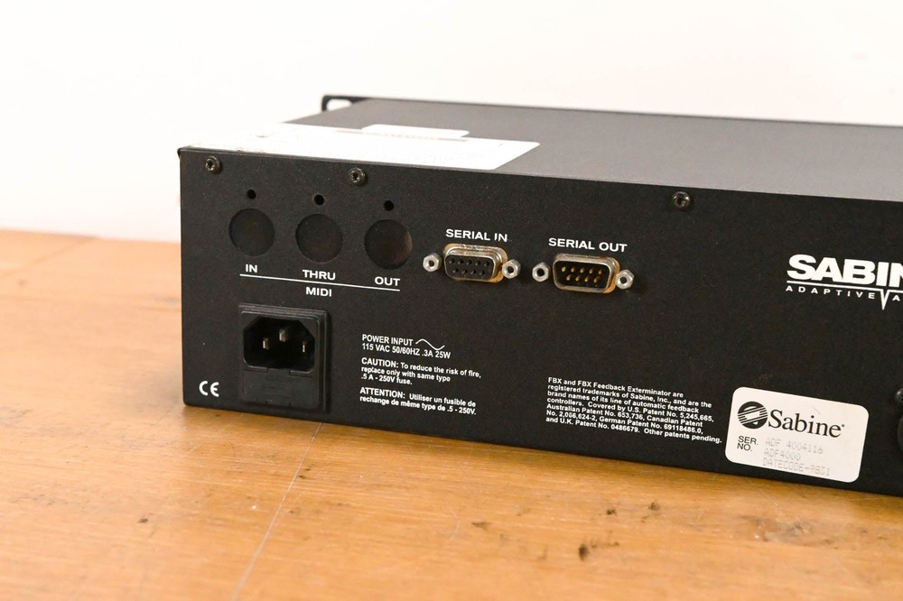 Sabine Power-Q ADF-4000 Processor CG01XU6