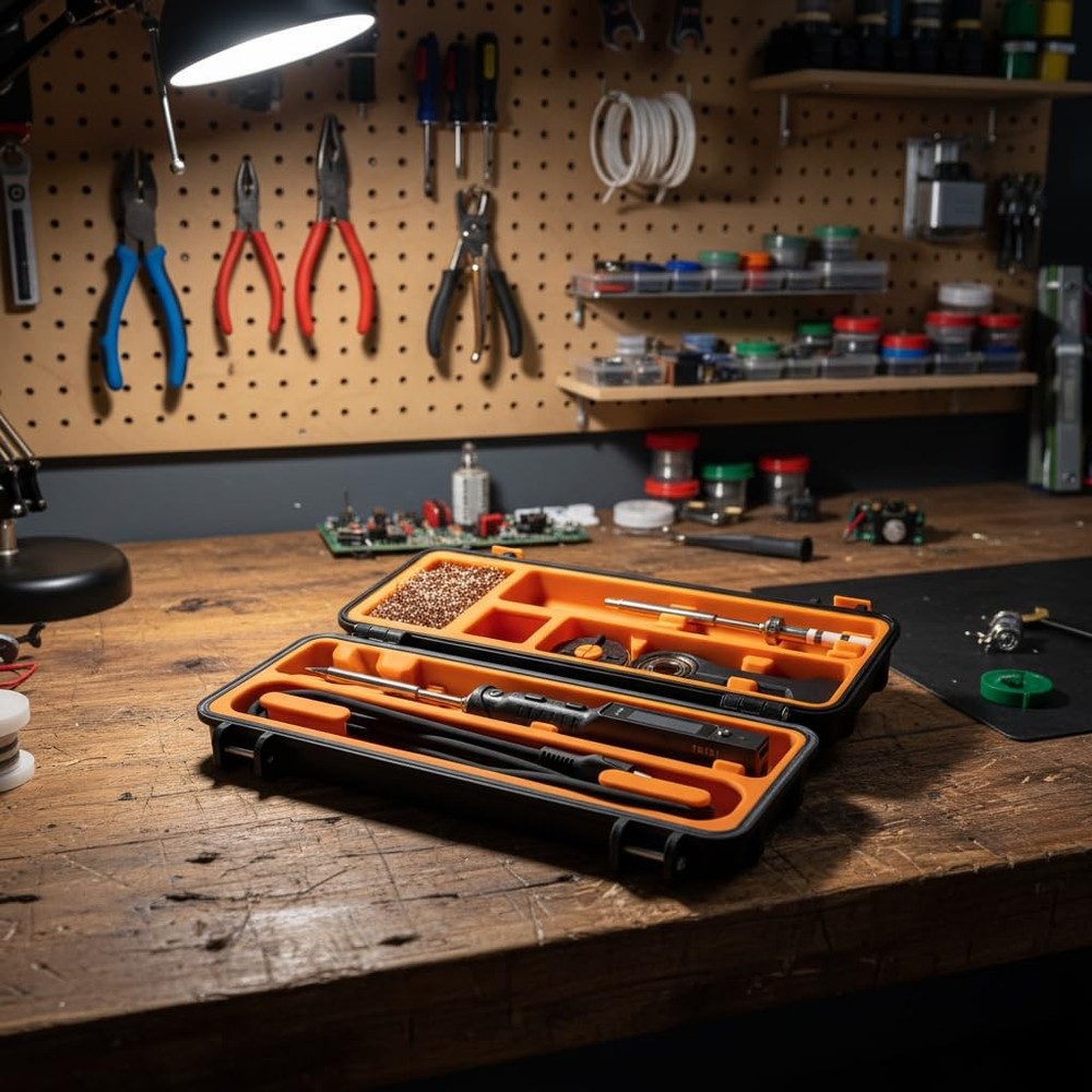 Rugged Protective Case for TS100 / TS101 Soldering Iron - Pre-Assembled Durab...