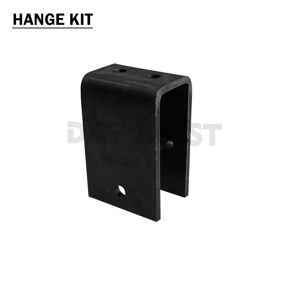 5200–8000 lb Axle Trailer Tandem Slipper Hanger Kit for 2" wide slipper spring