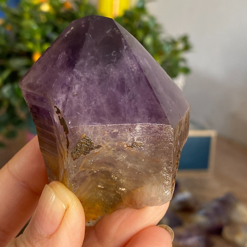 146g Natural Amethyst geode quartz clustercrystal specimen Healing