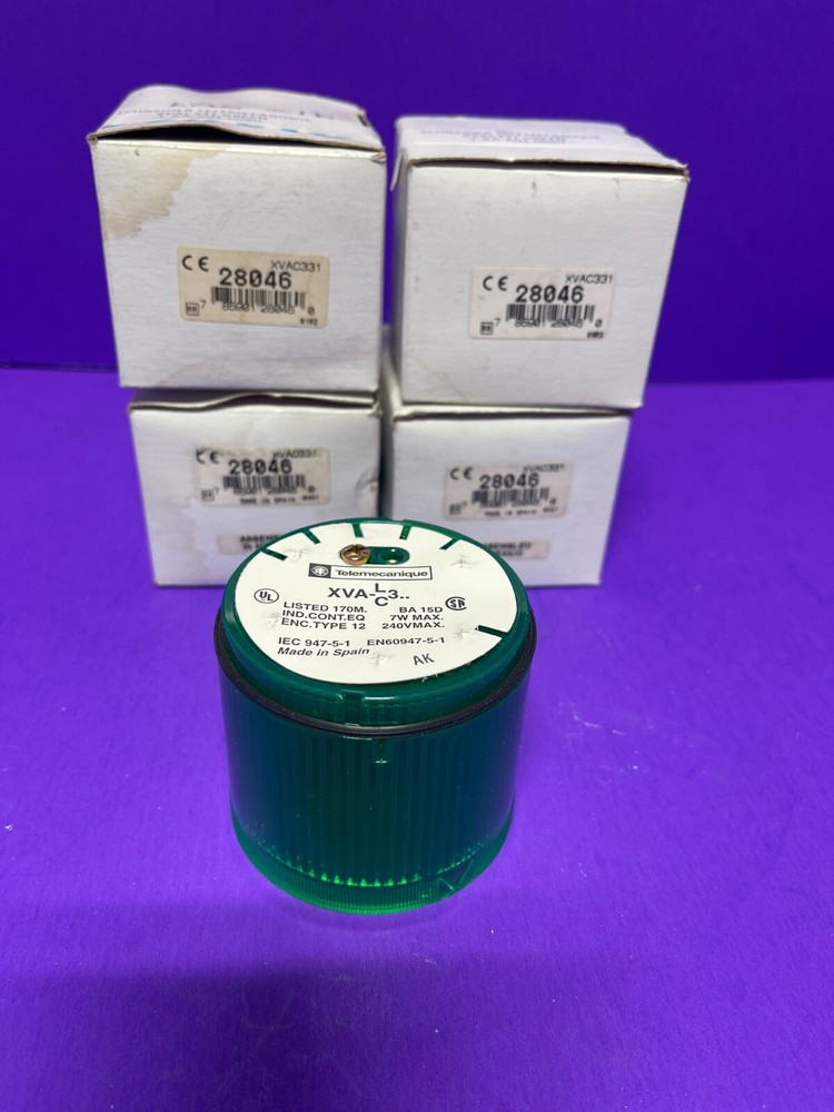 Telemecanique XVAC331 Green Stack Light Lens Only