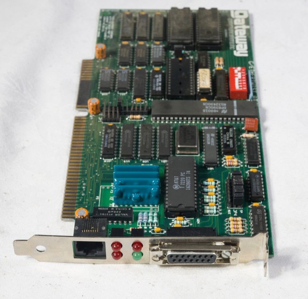 Vintage Gateway Communications Ethertwist/AT ethernet network adapter ISA887