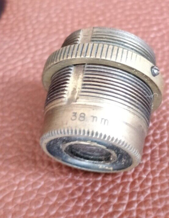 Antique Brass  38MM 38 MM  MICROSCOPE Lens
