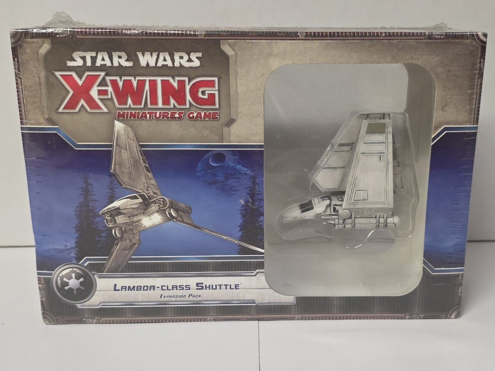 Fantasy Flight Star Wars X-Wing Miniatures Game Lamboa-Class Shuttle Sealed...