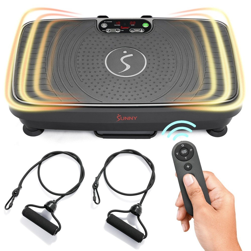 Portable Vibration Platform Exercise Machine Fit Board Multipurpose Workouts