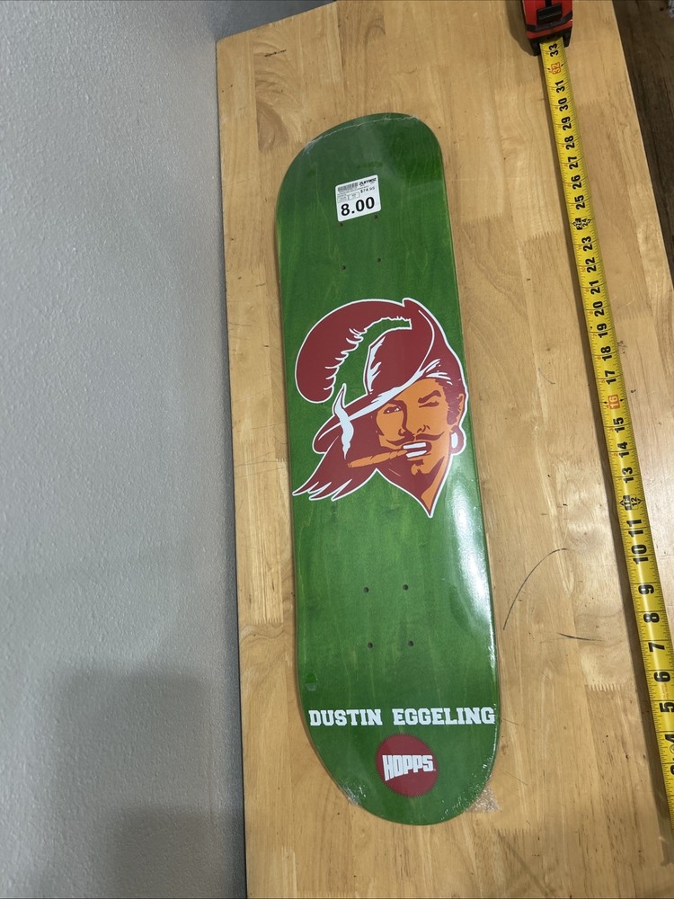 Hopps 8” Eggeling pirate hopps skateboard NIP