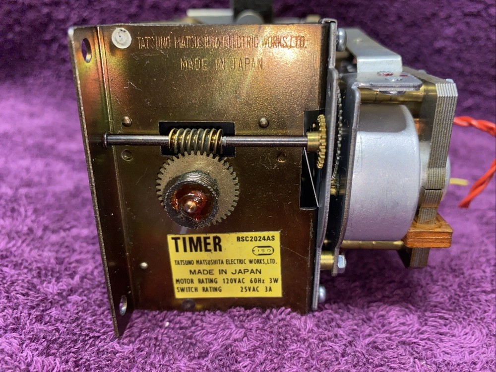Panasonic RC-6530 Flip Clock Mechanism WORKING