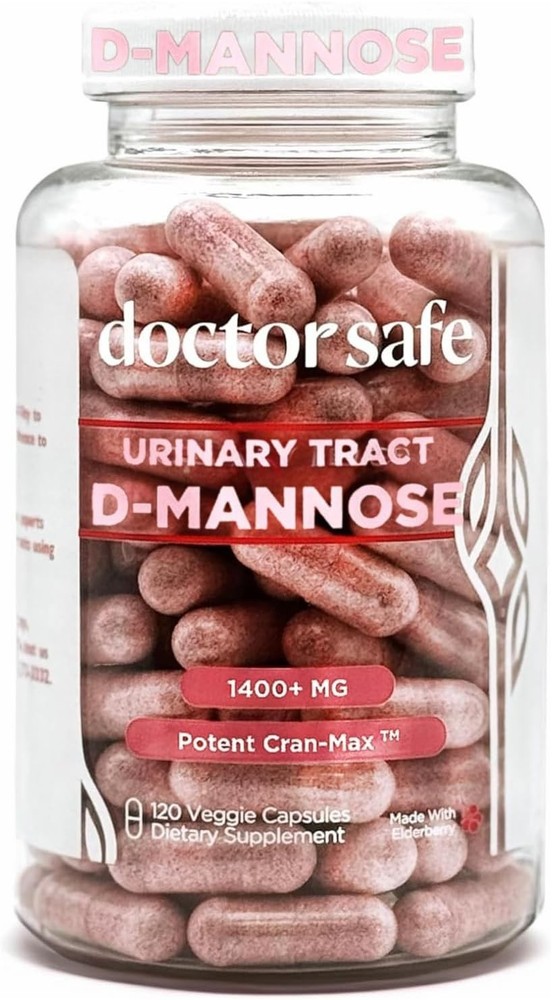 Cranberry Supplement, D-Mannose sules Made with Concentrated Whole