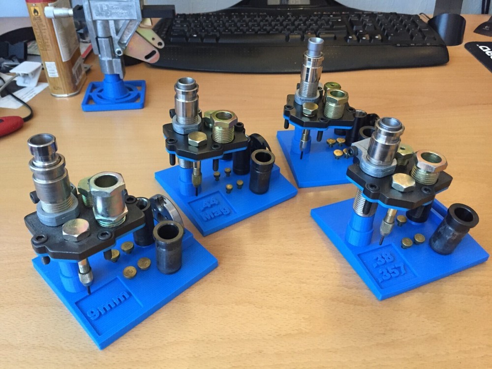 9mm Tool Stands for Dillon 550 650 Square Deal Reloading Caliber Conversion Kit