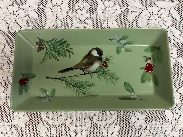 Pfaltzgraff - Winterwood - Rectangular Serving Tray - 11 1/4" - USA