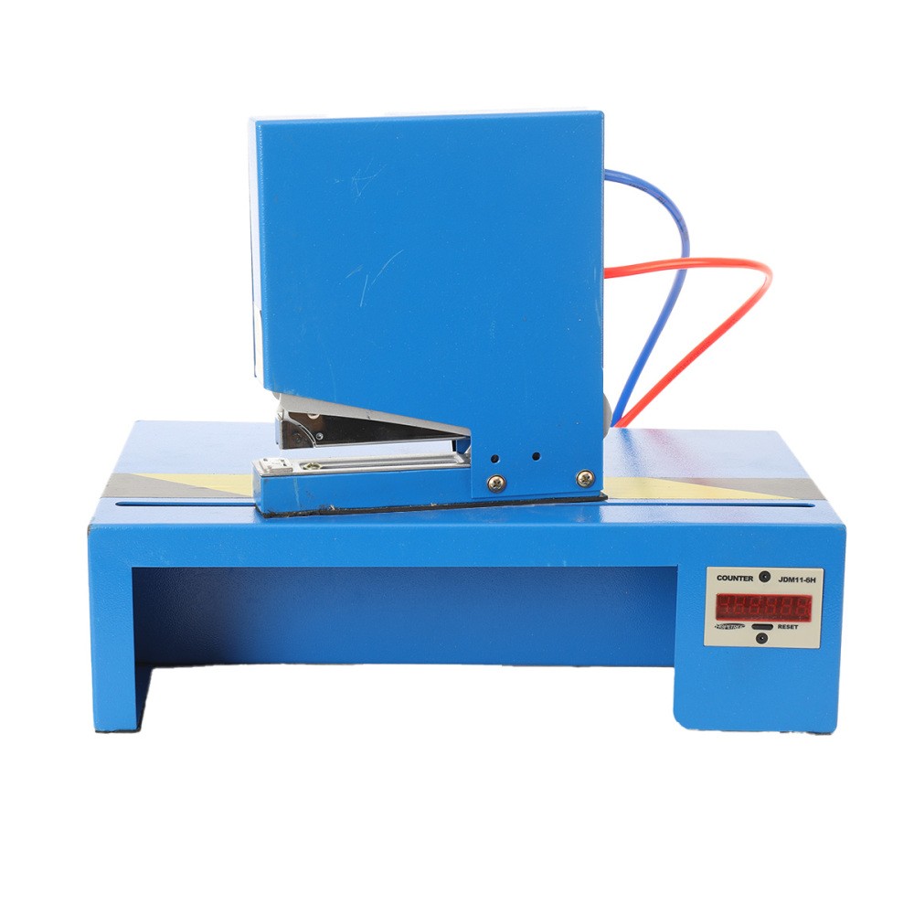 Automatic Pneumatic Stapler Double Heads Electric Saddle Stapler hickness 1-20mm