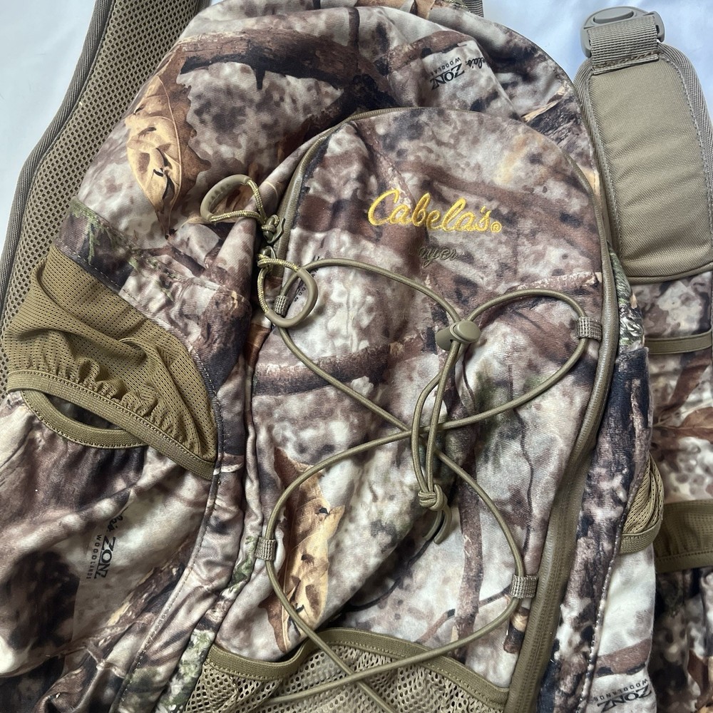 Cabela’s Slayer Series Hunting Realtree Day Pack Backpack Mesh/ frame Hydration