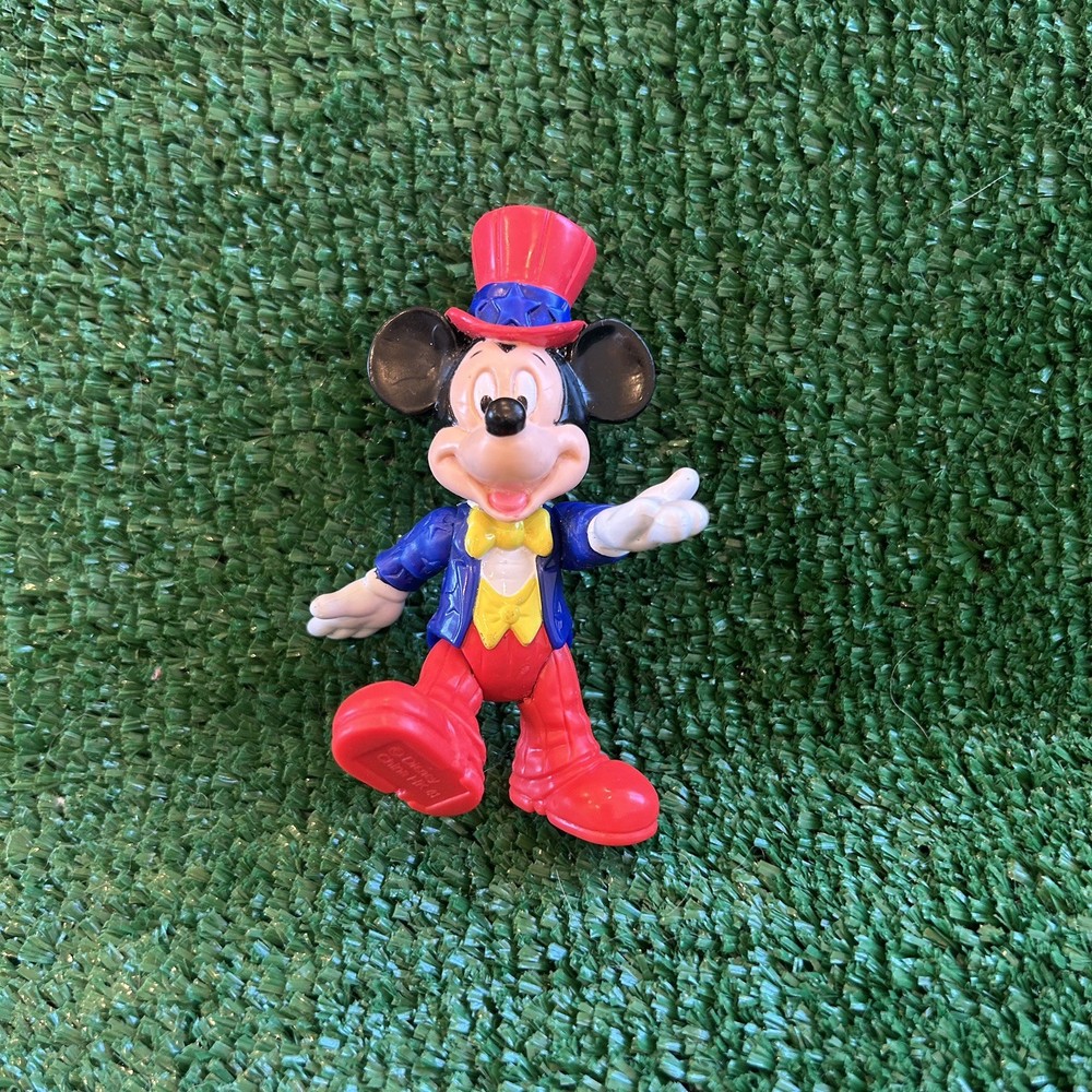 Disney Epcot Center July 4th Mickey Mouse Poseable Toy Figure