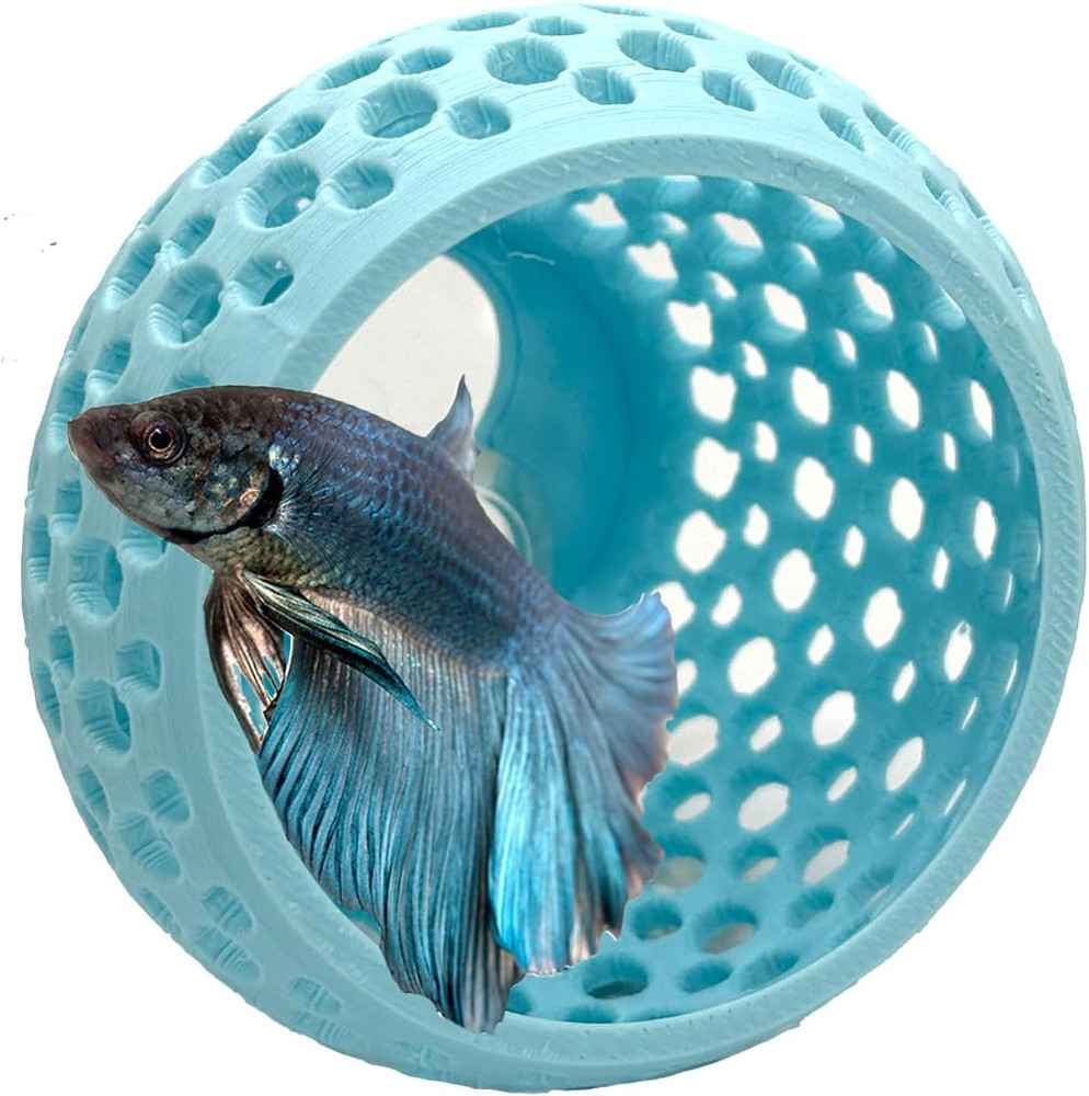 Betta Bulb Hide 2.0 | Large Aquarium Cave with Suction Cup for Small Fish Tan...