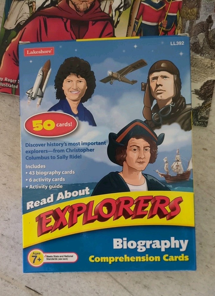 New EXPLORERS Resource Box Lakeshore Learning Homeschool Activity