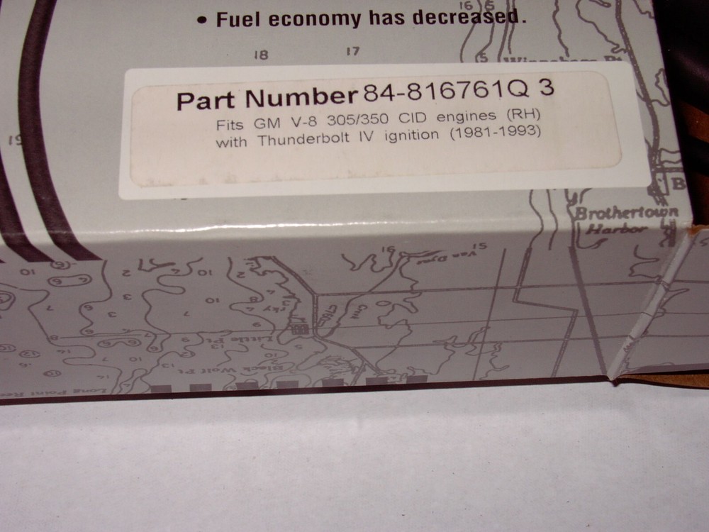 Mercruiser ignition wire set # 84-816761q3