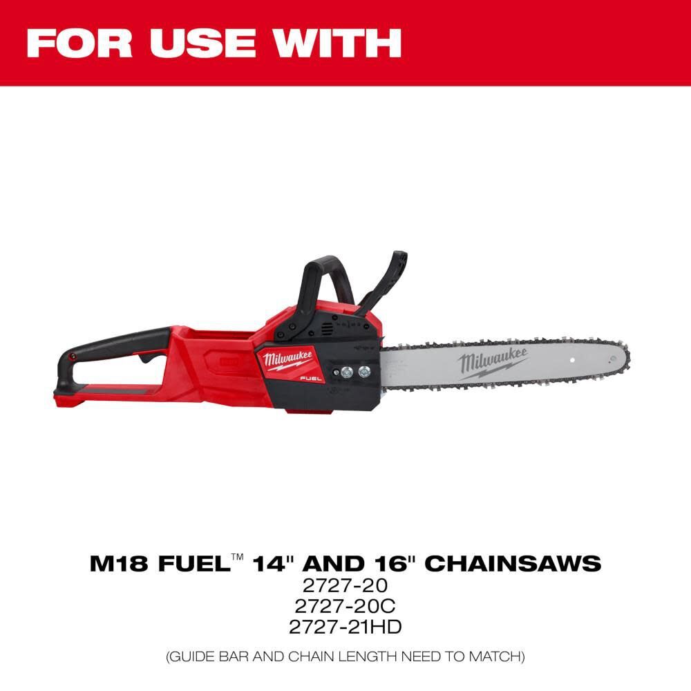 Milwaukee 14Inch Chainsaw Chain