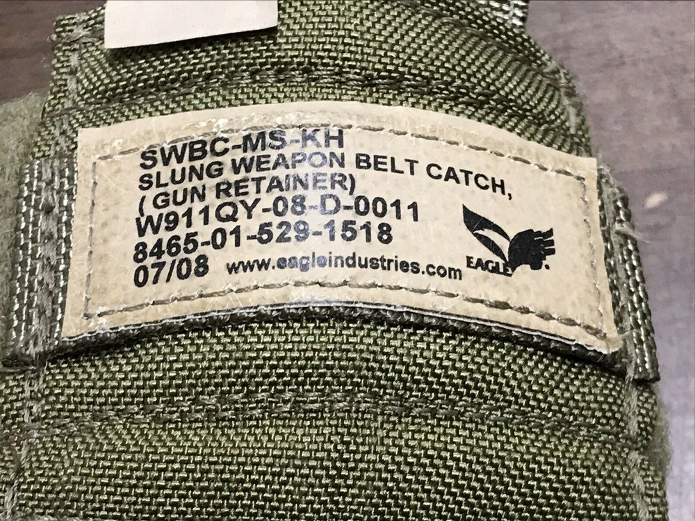 MOLLE Khaki Slung Weapon Belt Catch Eagle Industries