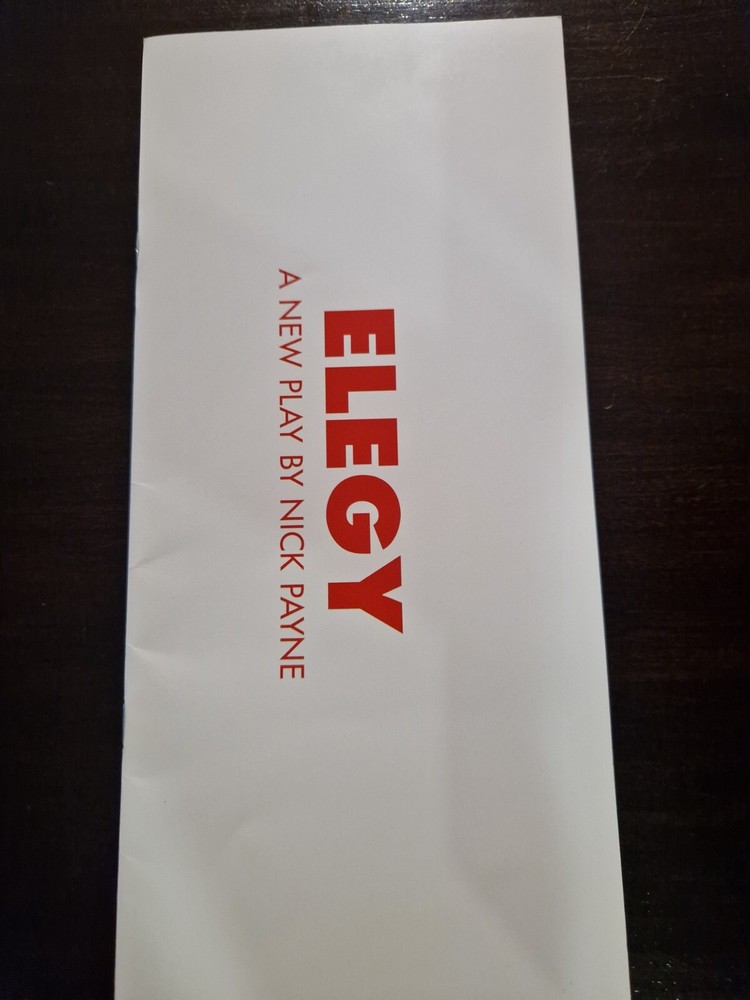 Elegy Donmar Warehouse Programme Zoe Wanamaker Nina Sosanya