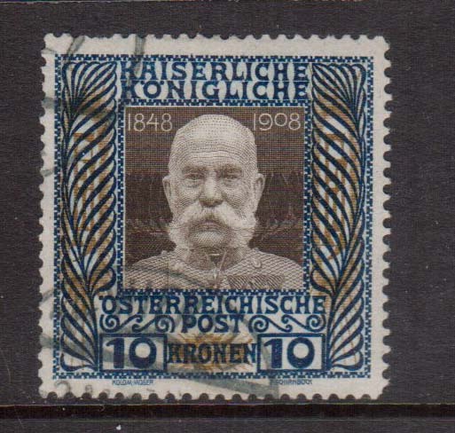 Austria #127 VF Used