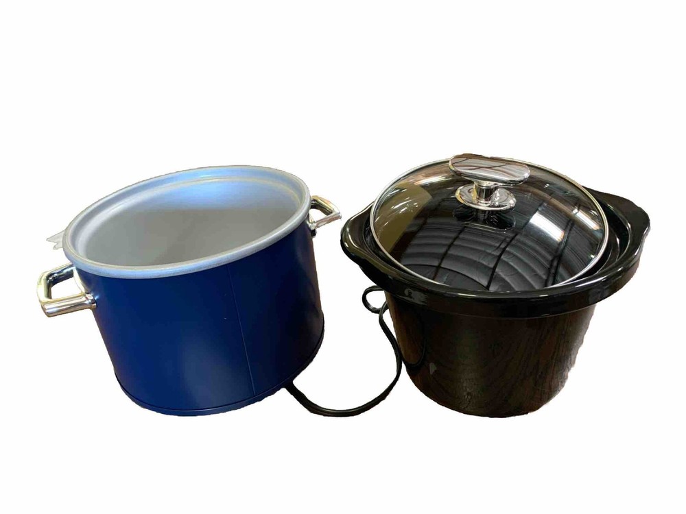 2 QT Slow Cooker Blue