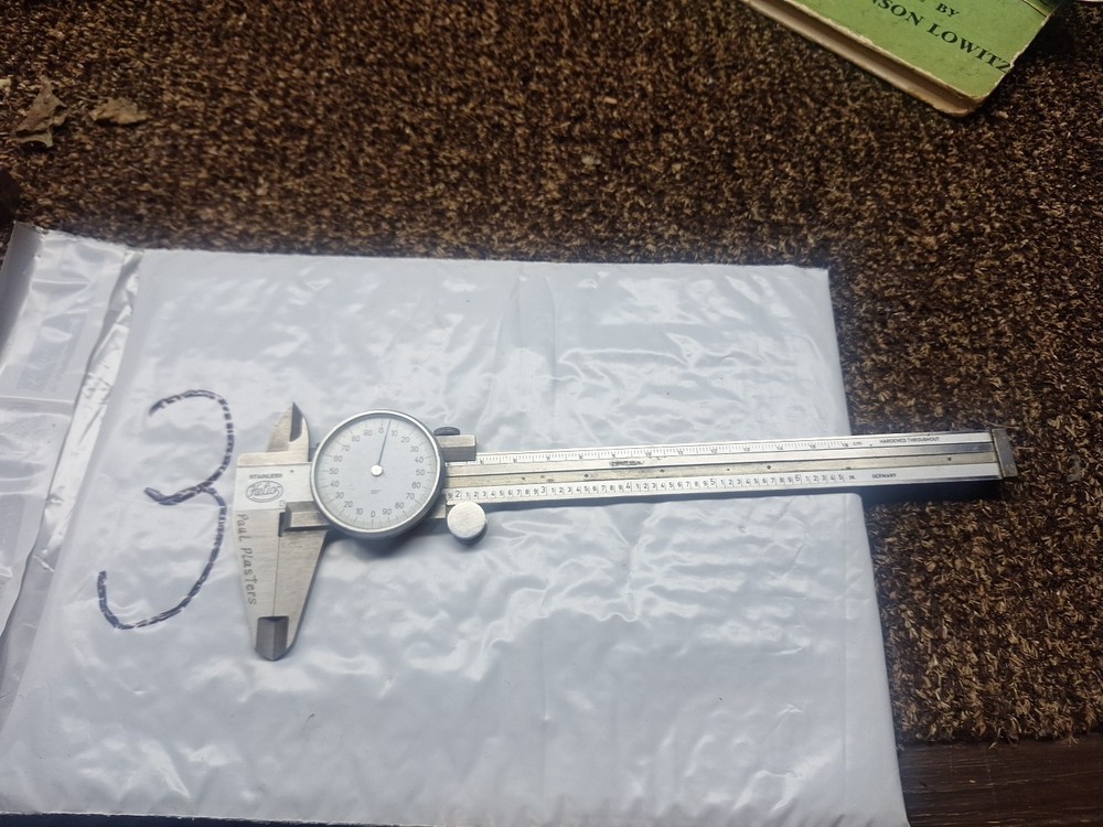 Helios Dial Caliper Stainless Steel, Made In Germany