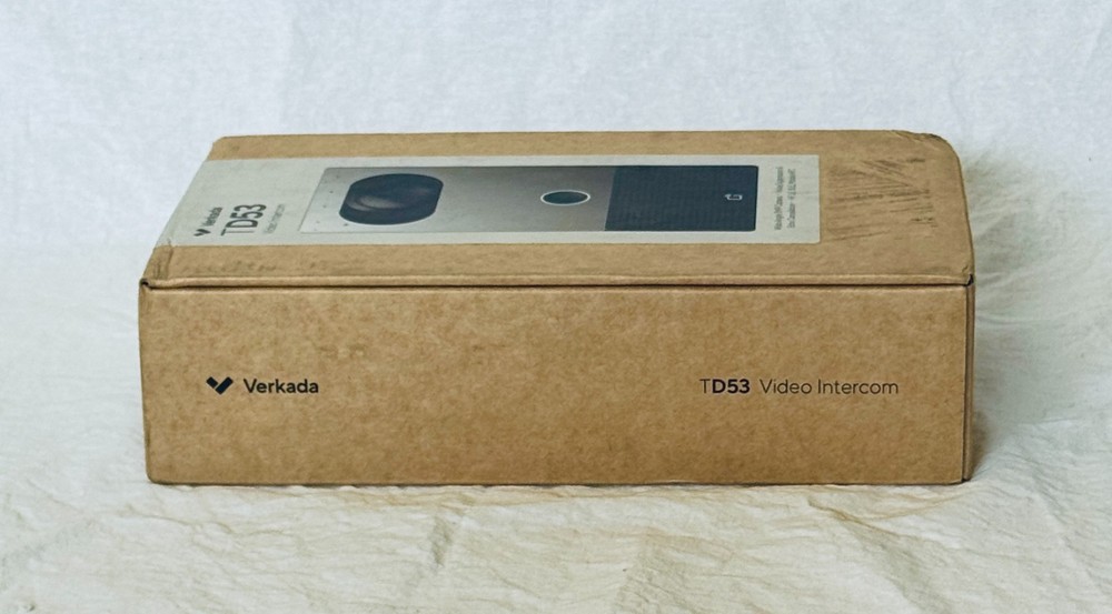 Verkada TD53 Video Intercom NEW_SEALED_VERIFIED UNCLAIMED