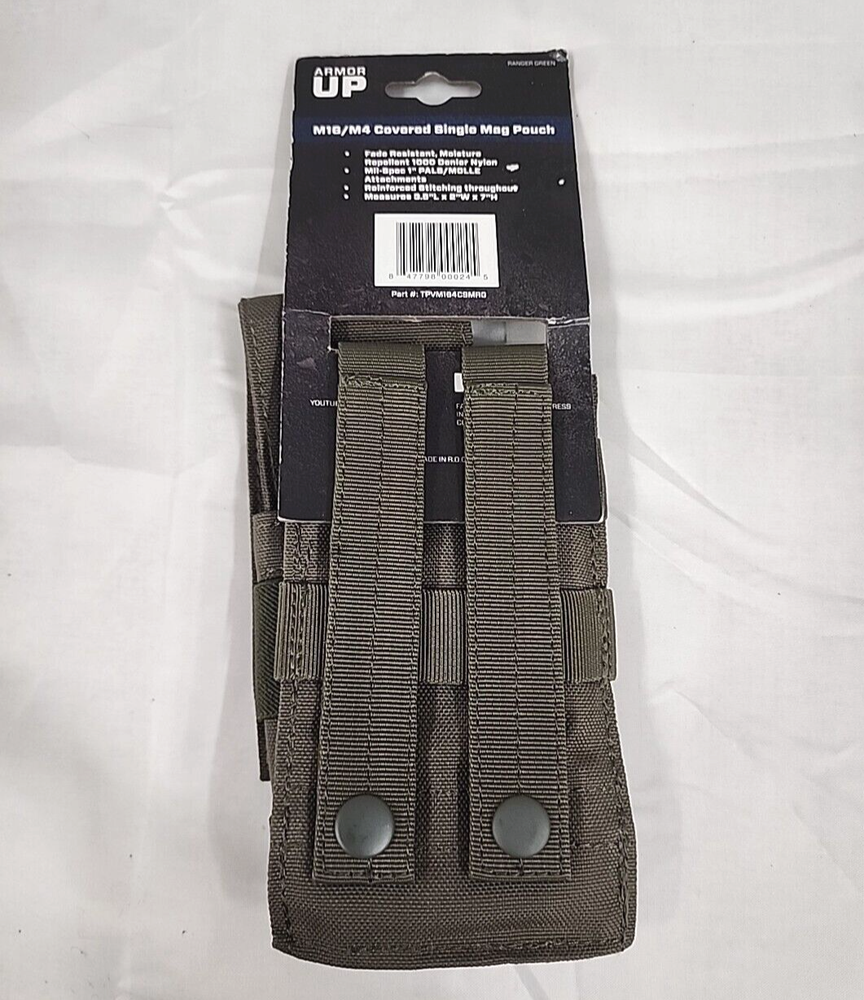 Armor Express Single Mag Pouch Ranger Green