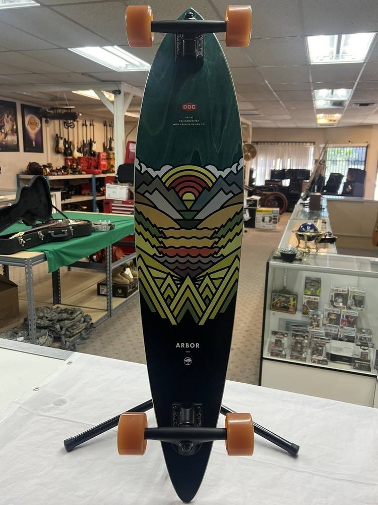 ARBOR FISH ARTIST 37” LONGBOARD AARON DRAPLIN DDC