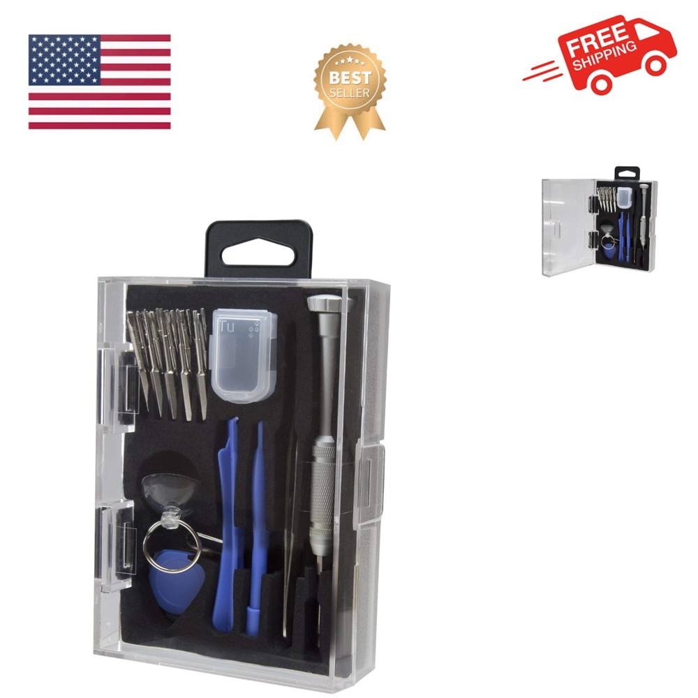 Cell Phone Repair Kit - with Case - Multipurpose - Computer Tool Kit - Electr...
