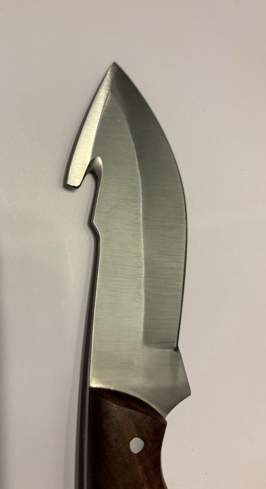 Rill Simple Tools Fixed Blade Knife Guthook Skinning Knife