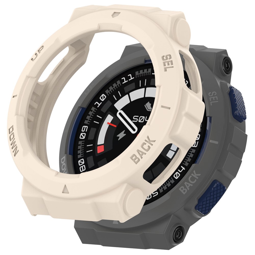 Armor Skeleton Protective Case Watch Case Watch for Amazfit Active Edge（A2212）