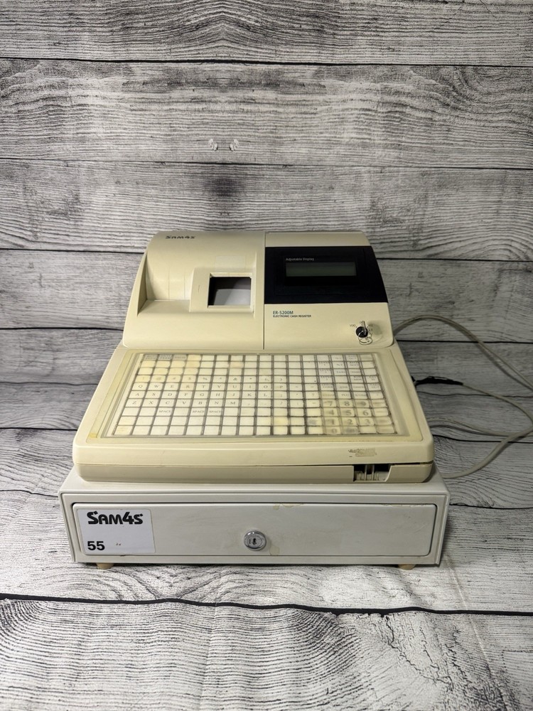 SAM4S ER-5200M Electronic Cash Register 🔥 Tested