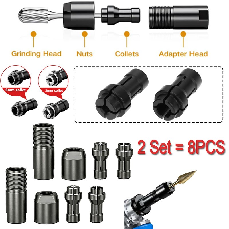 2X Angle Grinder Adapter Converter for Home DIY Projects Thread Cutting Cutting