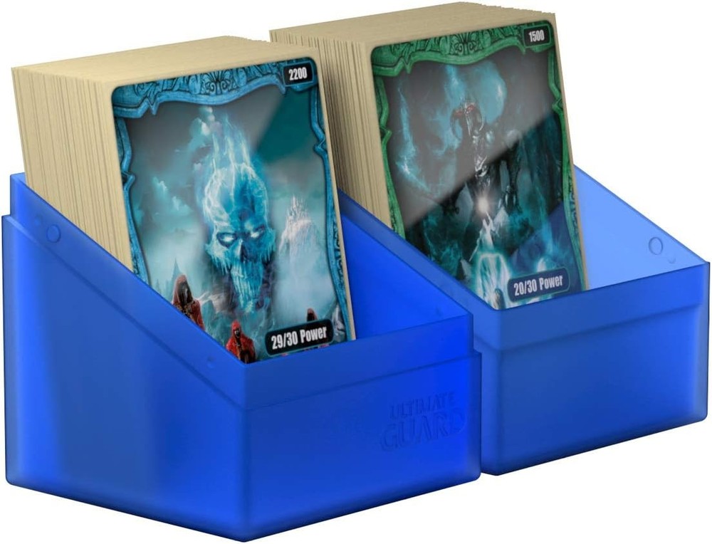 Ultimate Guard Boulder Deck Case 100+ Standard Size Sapphire Sapphire Standard S