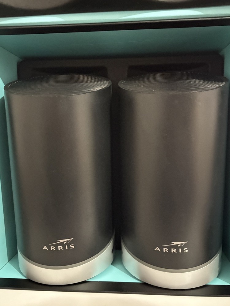 ARRIS SURFboard mAXPro Mesh WI-FI System-Black Includes One Cable Connector Only