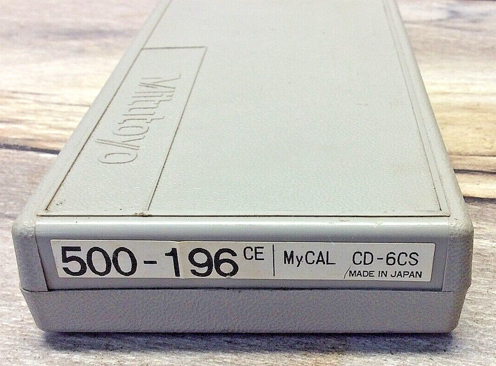 Mitutoyo 500-196 Model # CD-6"CS Vernier Caliper