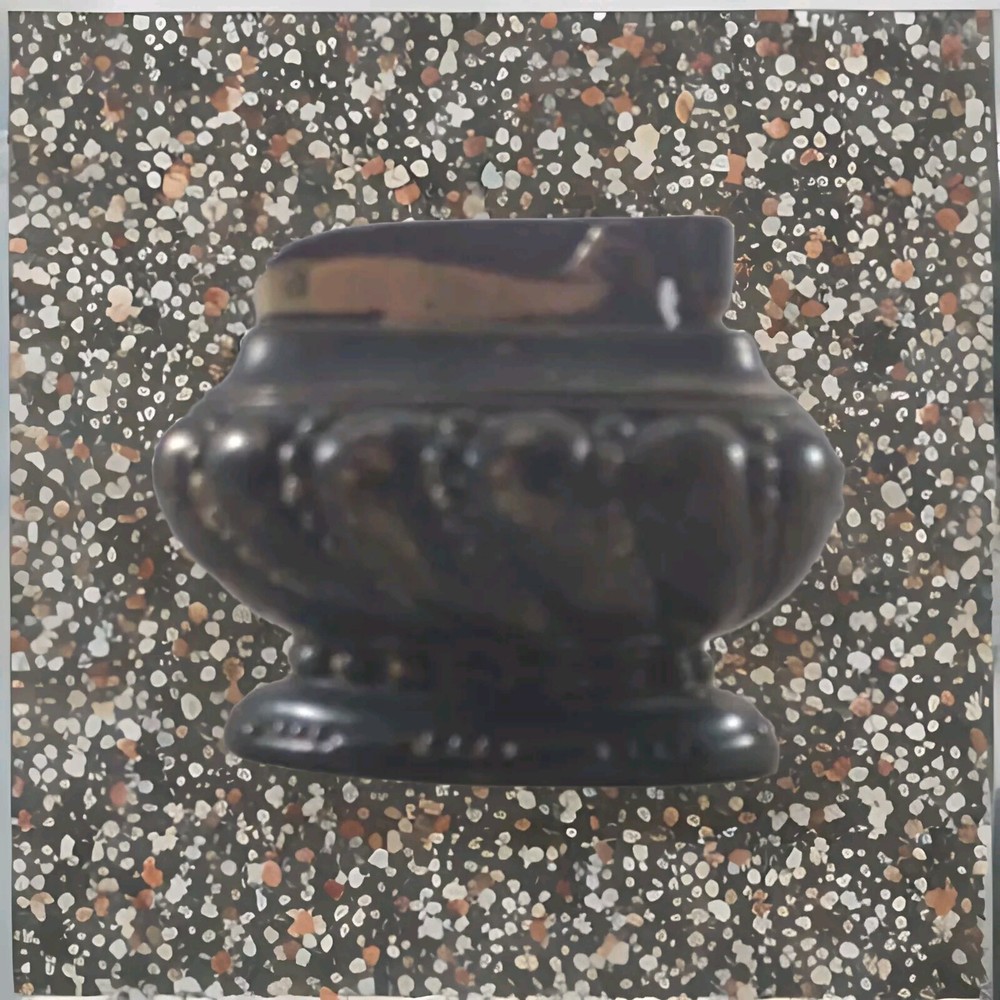 Ronson Crown silver plated 1950’s vintage table top lighter UNTESTED