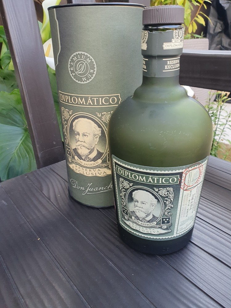 Diplomatico Rum Empty Bottle With Box Craft Upcycling