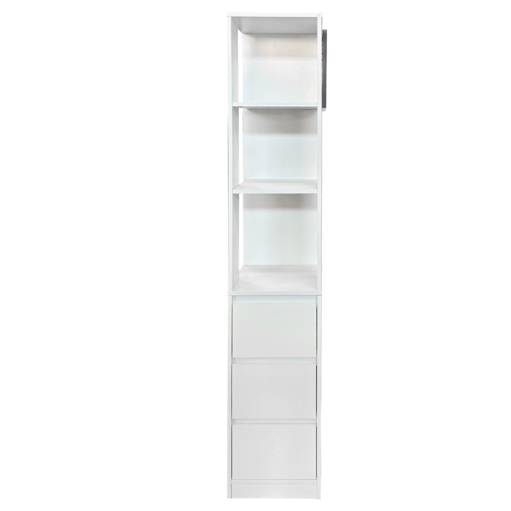 70.87"H Tall Storage Cabinet w/ Multi-functional storage space for Hallway
