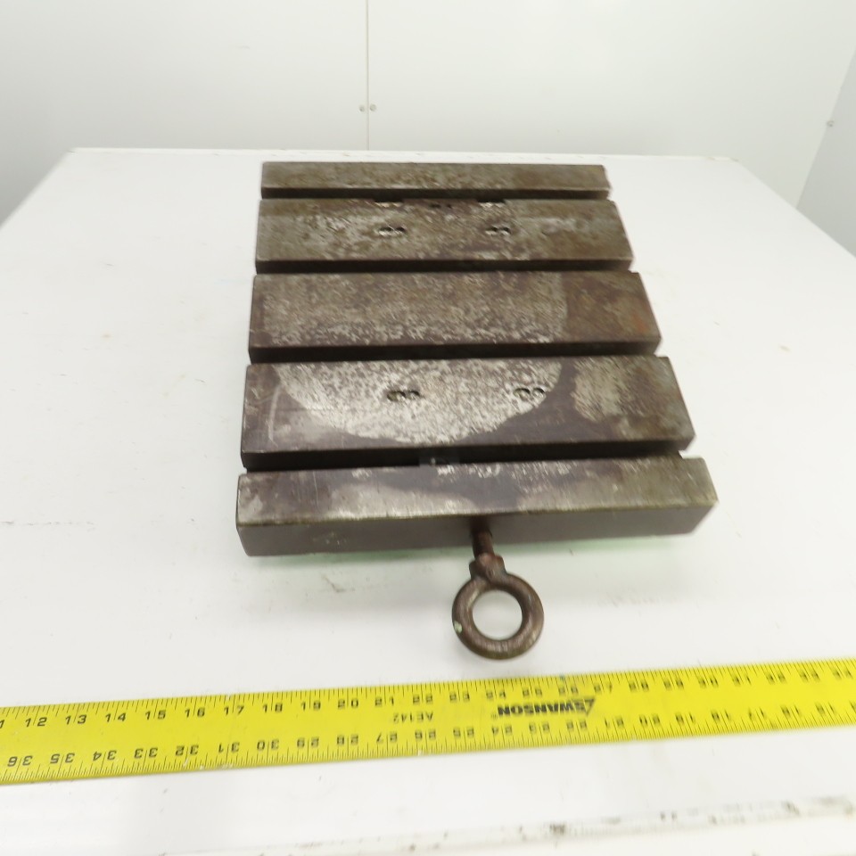 8 x 16" x 14" Drill Press Table Top Work Surface Casting Assembly 1-1/4" T-Slots