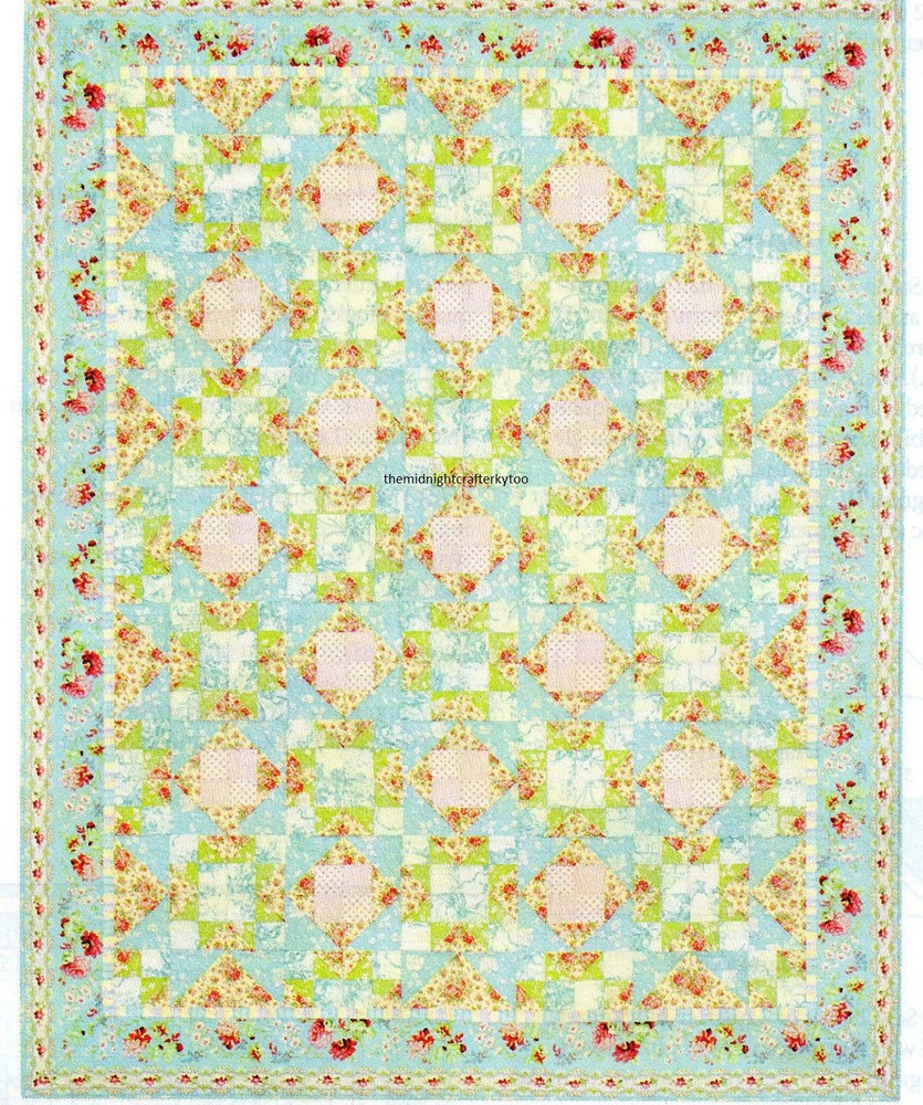 Girly Girl Quilt Pattern Pieced DS