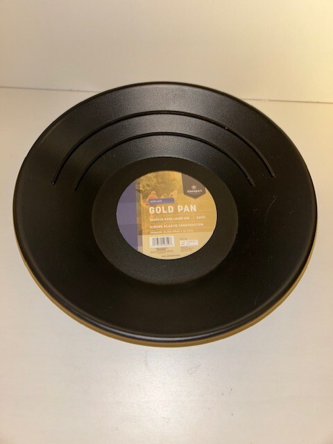 Stansport Strong plastic Construction Gold Pan Strike Gold 10" Diameter     (50)