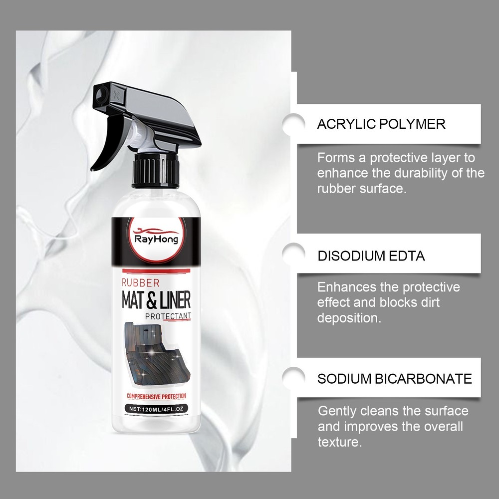 Auto interior ceiling foot pad degreasing multi-function foam cleaner