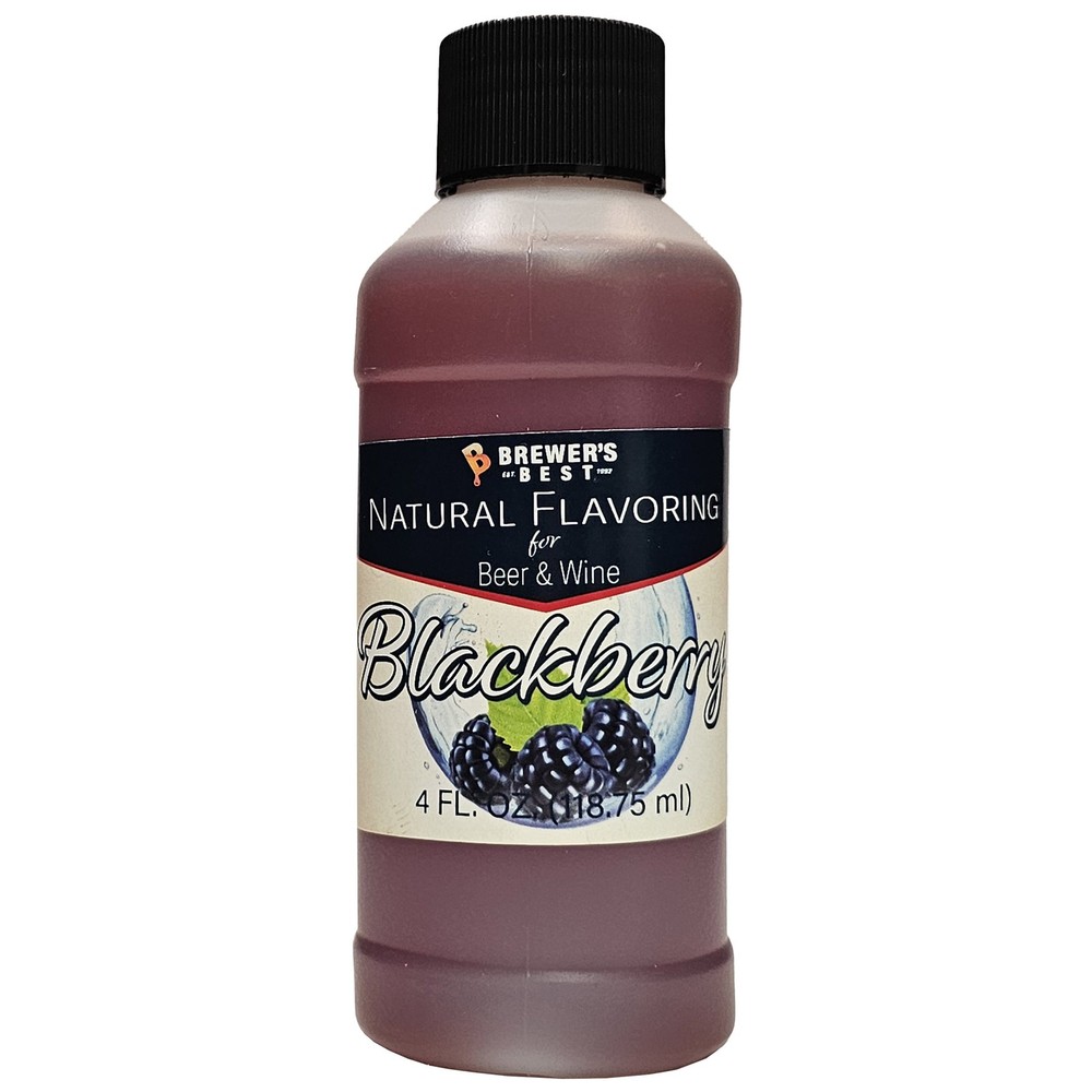 Brewer's Best Natural Beer and Wine Fruit Flavoring (Blackberry)