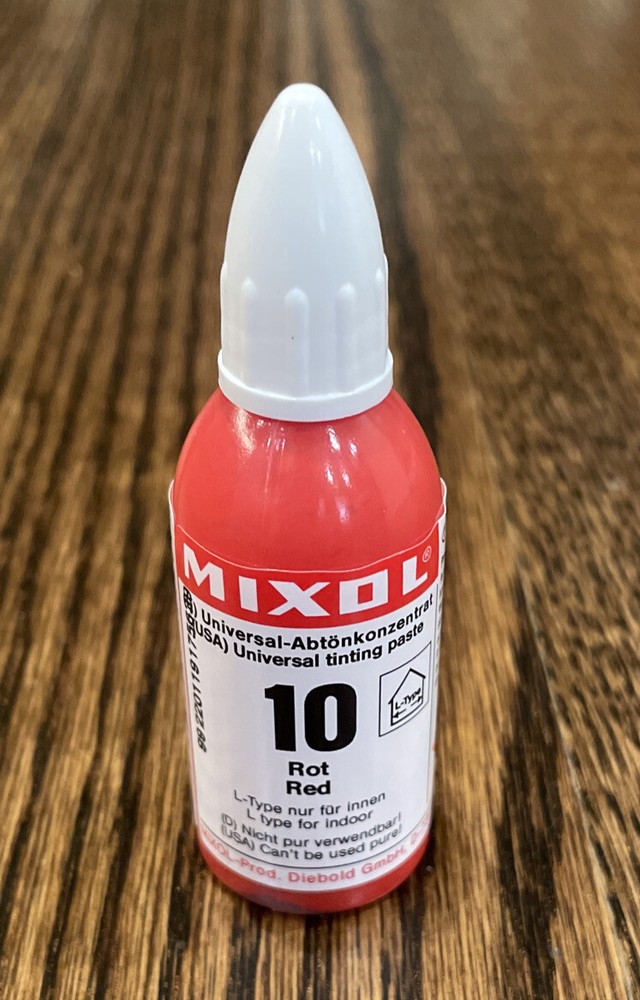 Mixol Universal Tints Red #10 20 ml