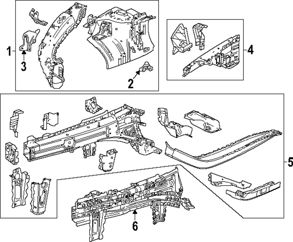 Genuine GM Inner Rail 60007993