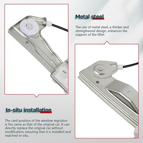 Power Window Regulator Driver Side Front Left 2006-2012 for Ford for Fusion