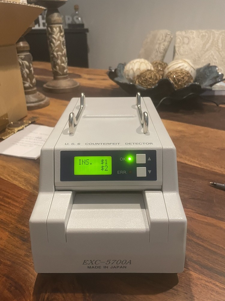 Counterfeit Money Detector Machine
